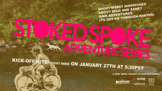 2021 Stoked Spoke Adventure Series goes virtual! - Swift Industries