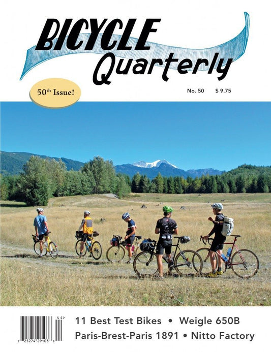 Bicycle Quarterly and the 2016 Un-Meeting - Swift Industries