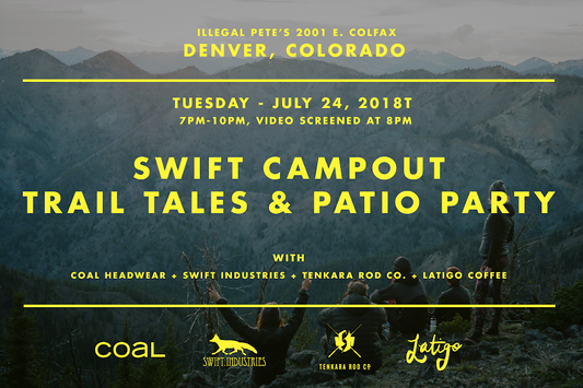 Swift Campout Trail Tales and Patio Party, Denver - Swift Industries