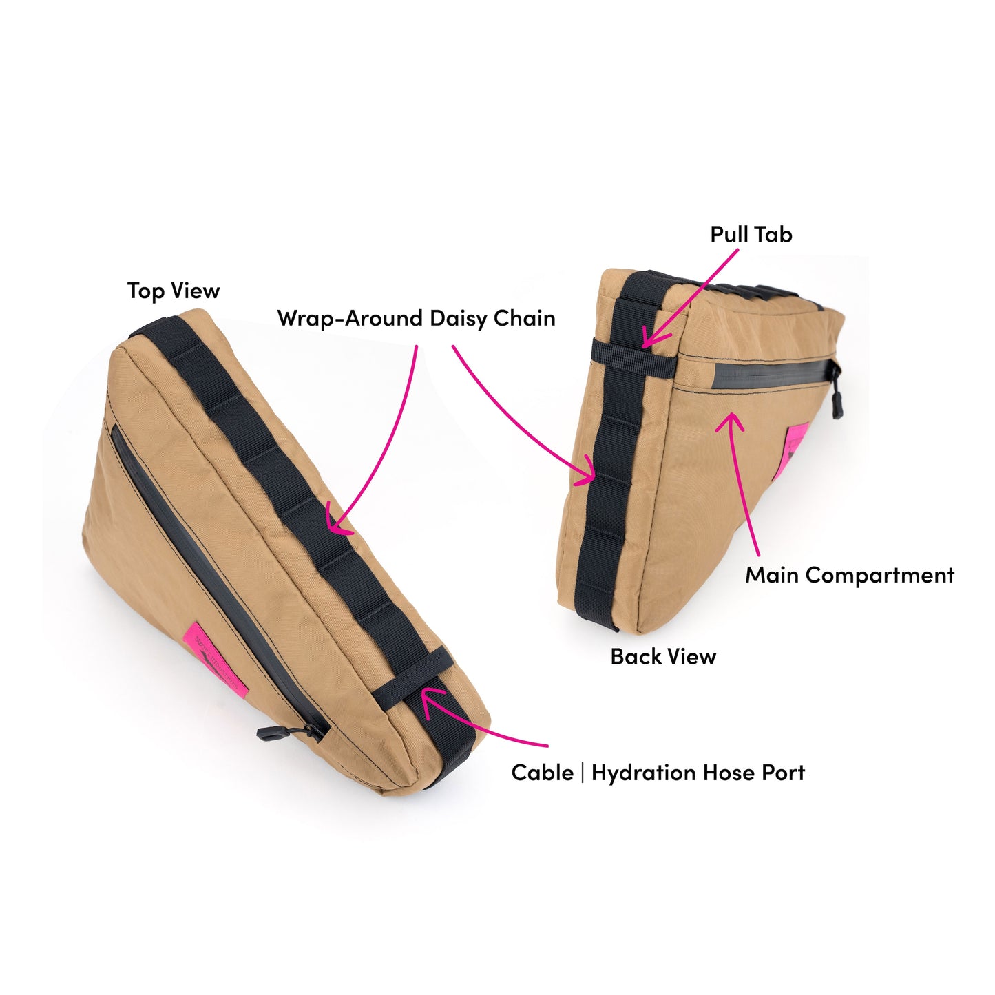 Giddy Up Wedge Frame Bag