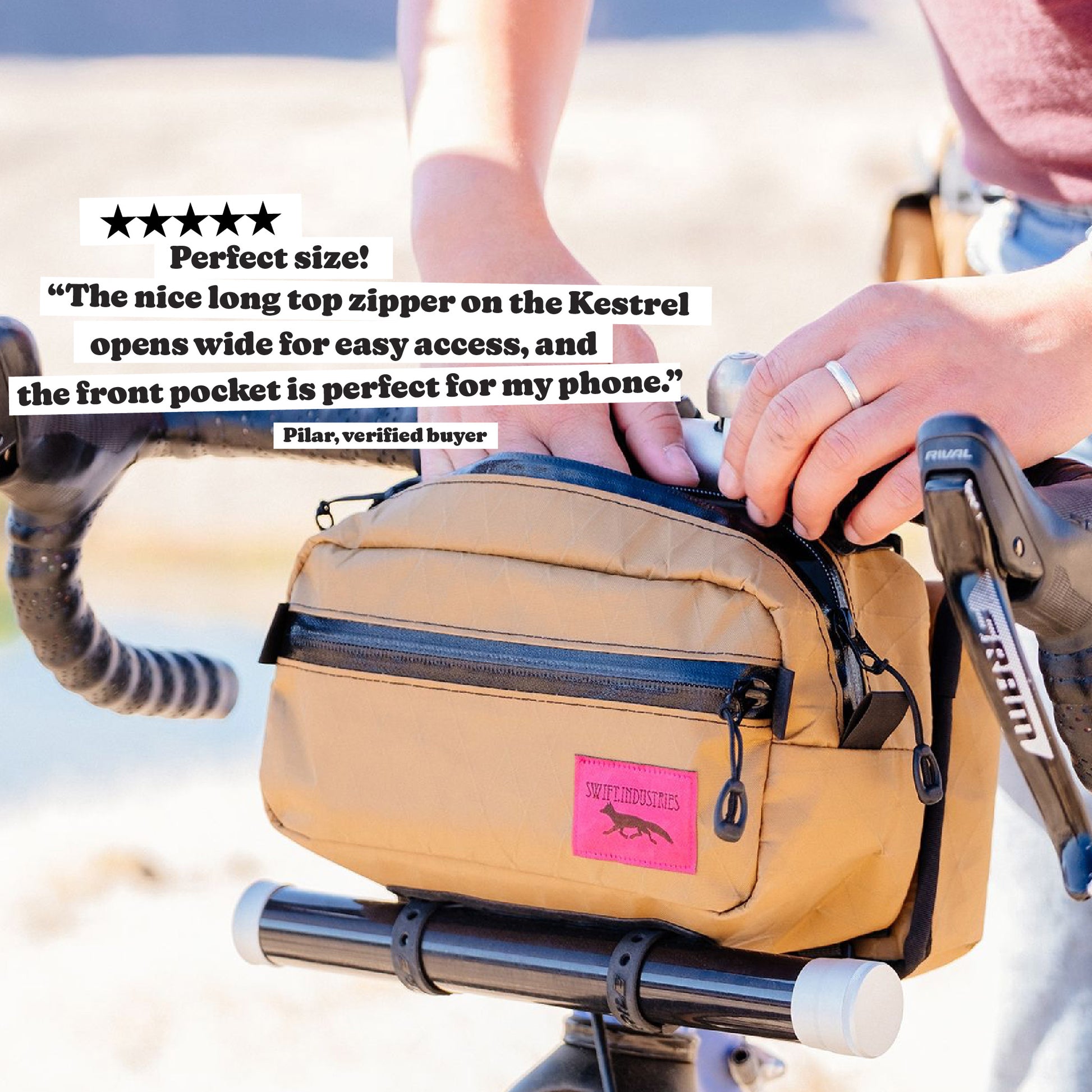 Kestrel Handlebar Bag – Swift Industries