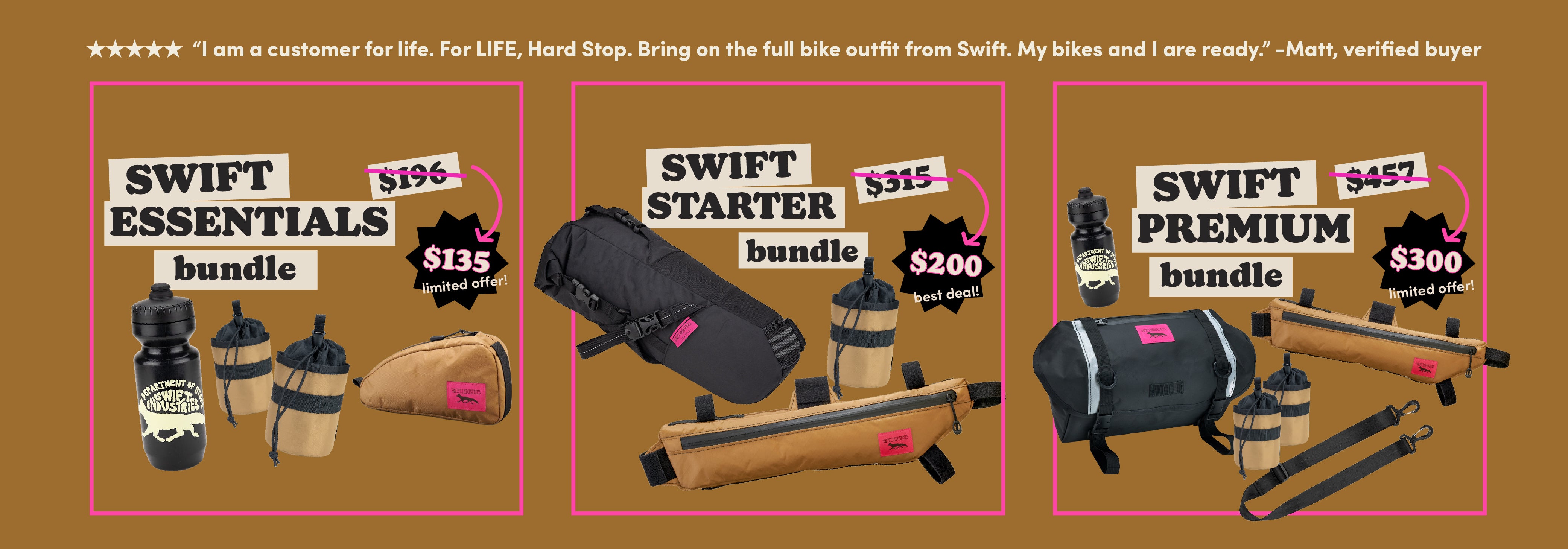 Bicycle Bags & Adventure Culture - Swift Industries